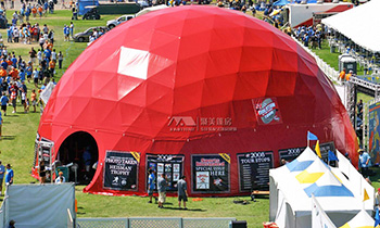 球形展馆篷房-球形展馆帐篷
