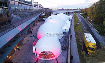 球形活动篷房-展览馆球形帐篷