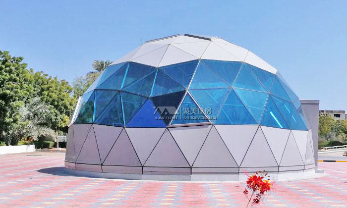 温室球形鸟巢篷房-农业穹顶温室篷房