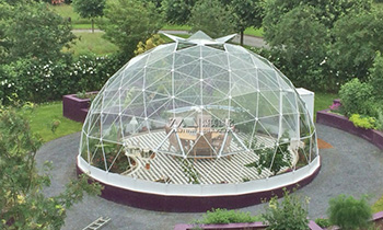 植物花园农业穹顶帐篷-鸟巢温室球形帐篷-农业球形篷房