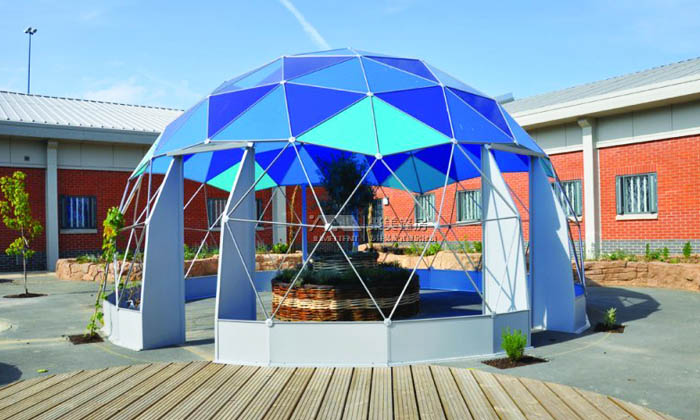 玻璃球形篷房-球形玻璃帐篷